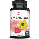 VALI D-Mannose 1000 mg: cápsulas para apoyar la salud urinaria diaria