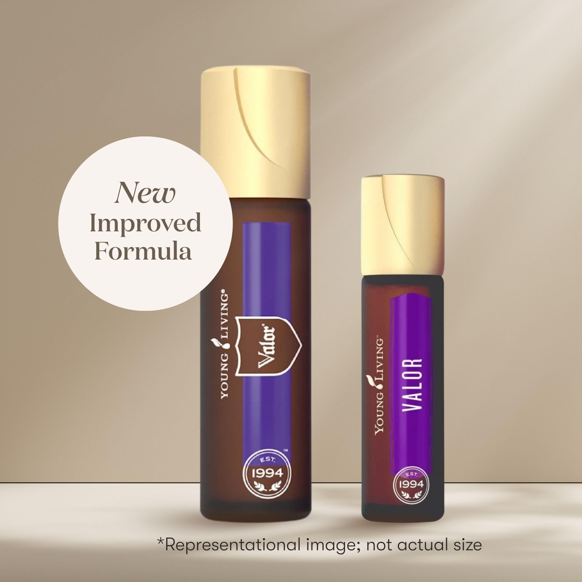 Aceites esenciales de incienso en Valor Roll-On para un aroma centrado.