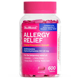 ValuMeds difenhidramina 25 mg frasco, alivio rápido de la alergia.