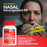 ValuMeds Tabletas de 10 mg: dosis para aliviar la congestión durante el día.