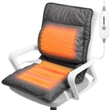 VanBoLon cojin asiento caliente con respaldo lumbar para sesiones largas de trabajo