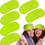 Mascarilla Vandorla neon verde, 6 pack, ideal para dormir y viajes.
