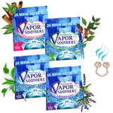 Dilatador nasal mentolado de Vapor Soothers, alivio suave al respirar con mascarilla.