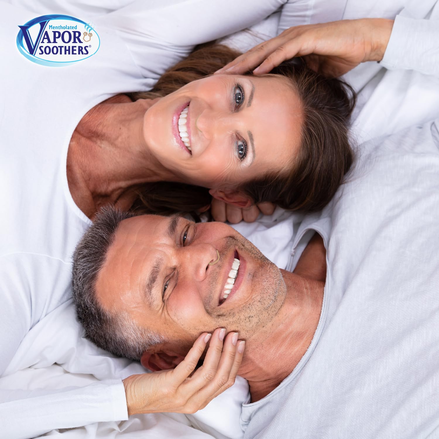 Vapor Soothers dilatadores nasales mentolados: clip discreto para uso diario.