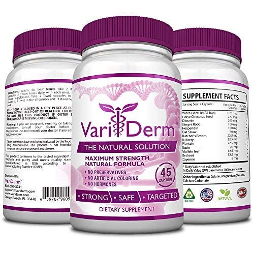 VariDerm avena cápsulas: ingredientes naturales para bienestar.