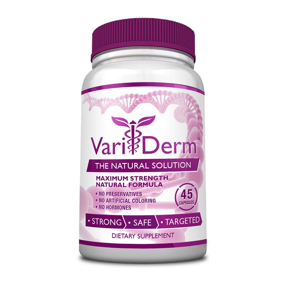 VariDerm varices cápsulas: cápsulas para soporte de la circulación diaria.
