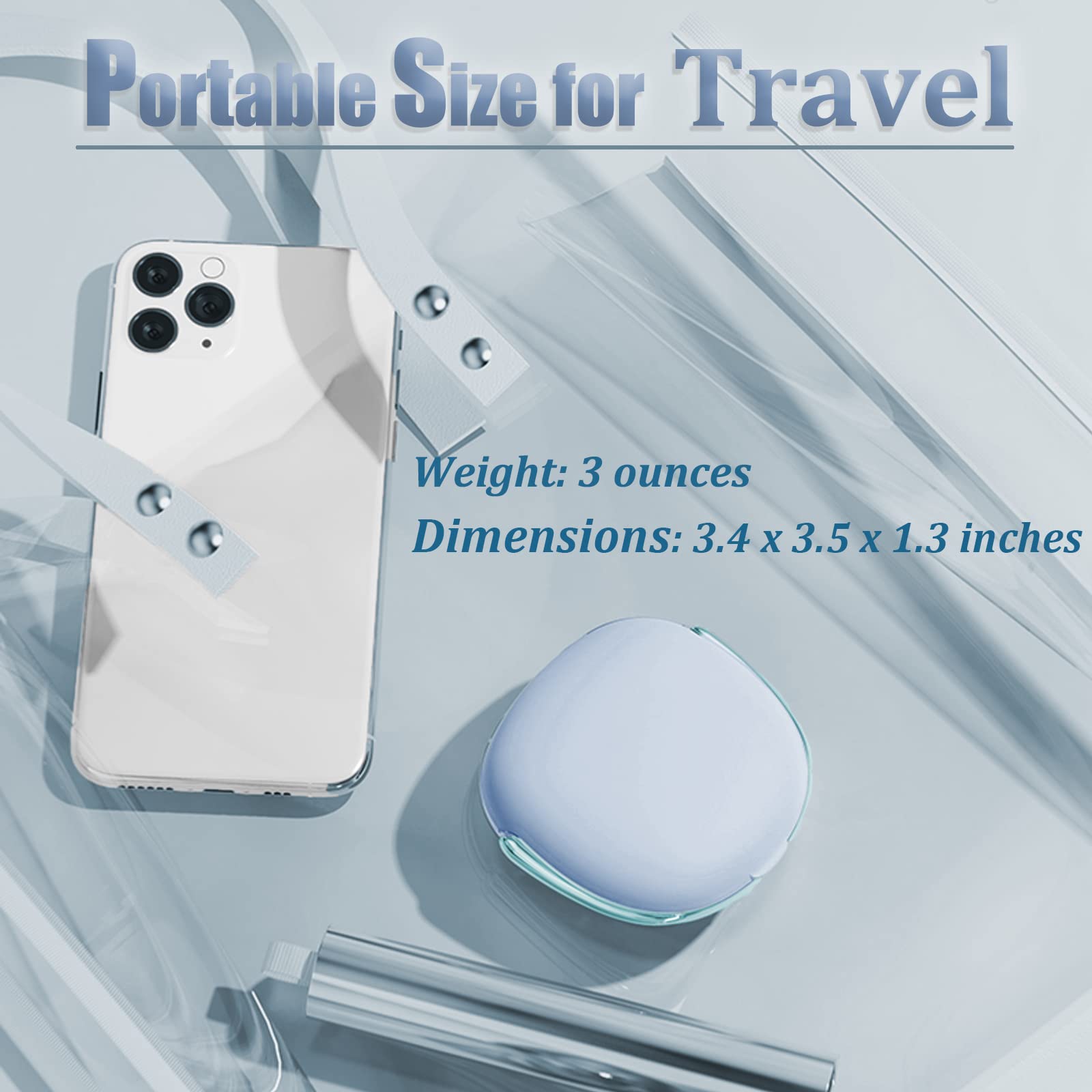 Vastsoon diseño portátil para viaje, cabe en bolso.