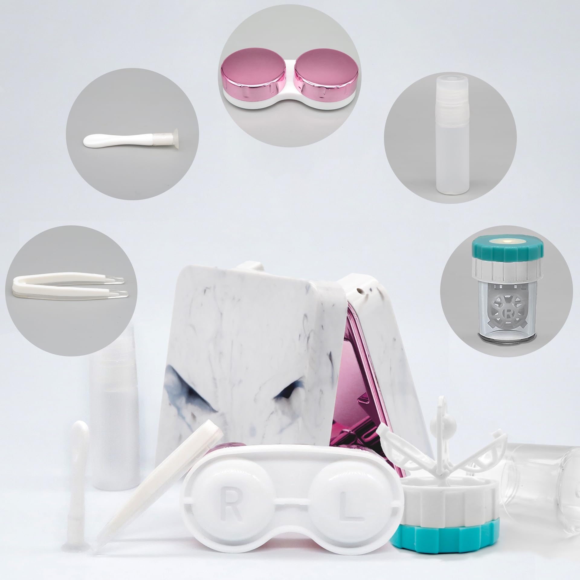 Vastsoon limpiador de lentes compacto, mantiene tus lentes limpios durante el día.