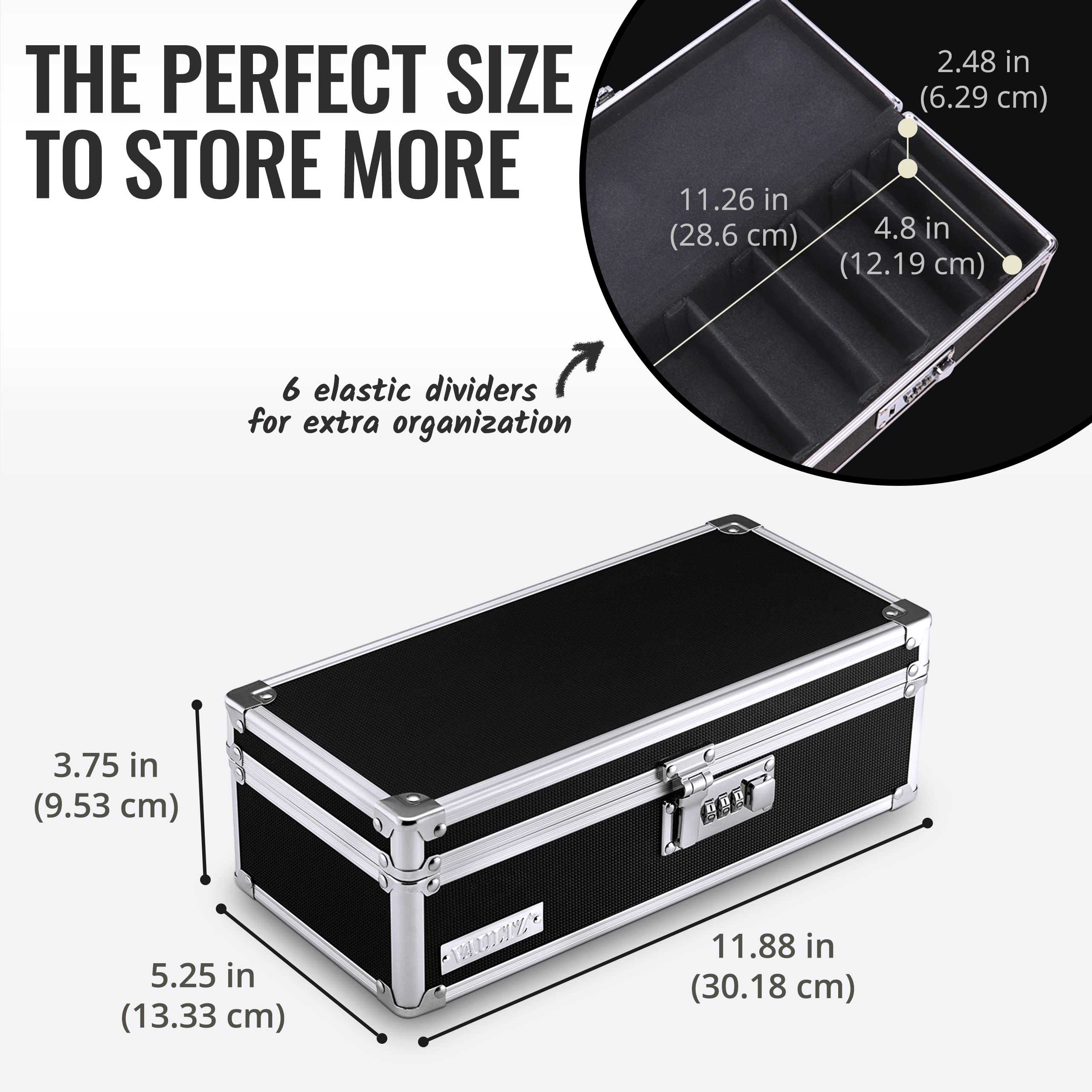 Vaultz borde-aluminio-acabado-durable protege el contorno con estilo