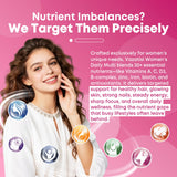 CoQ10 y Omega-3 en Vazatisi para mujer, energía diaria posible.