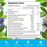 Gomitas sabor arándano Vazatisi NAC para snack saludable.