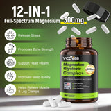 Cápsulas ultra pequeñas de VCCVBB Magnesio Complex para tragar fácilmente.