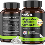 VCCVBB Magnesio Complex, cápsulas: favorece relajación muscular y apoyo nervioso.
