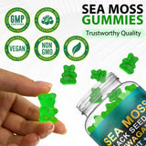 Gomitas Vceeoy musgo marino, sabor agradable para uso diario.
