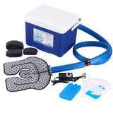 Veanvoky sistema terapia fría 12L, vista frontal, posible alivio focal y enfriamiento localizado.