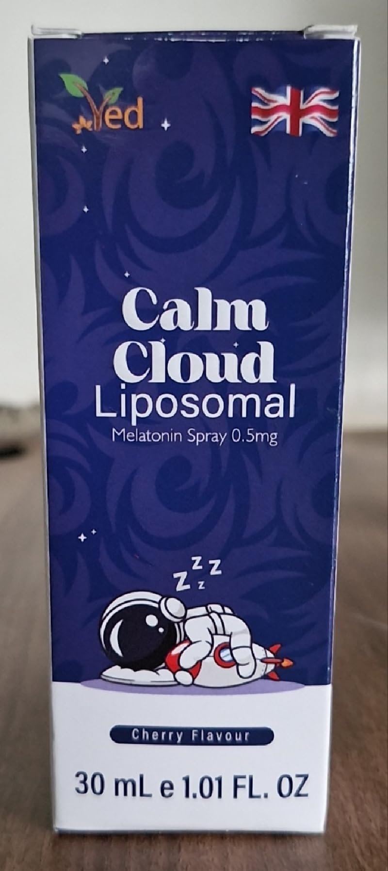 Ved Melatonina Spray para Dormir, botella con pulverización precisa