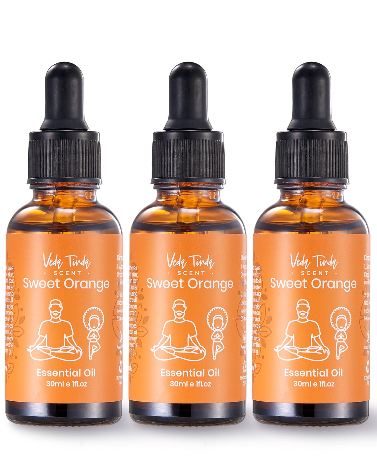 VTS Aceite de naranja dulce para difusor con aroma natural.