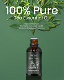 Veda Tinda Scent Aceite de árbol de té para cuidado del cabello y cuero cabelludo.