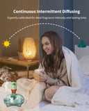 Difusor VEDA TINDA SCENT modo continuo para activar el aroma rápidamente