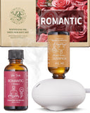 Veda Tinda Scent: difusor sin agua con aroma rosa para atmósfera romántica.