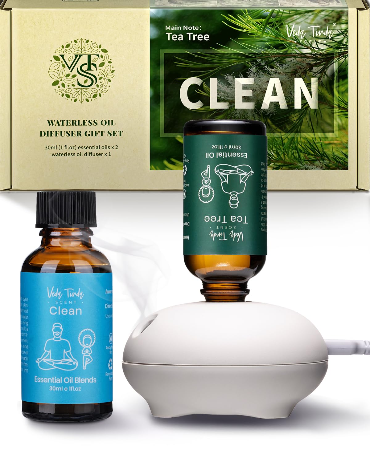 Difusor sin agua VEDA TINDA SCENT perfuma espacios.