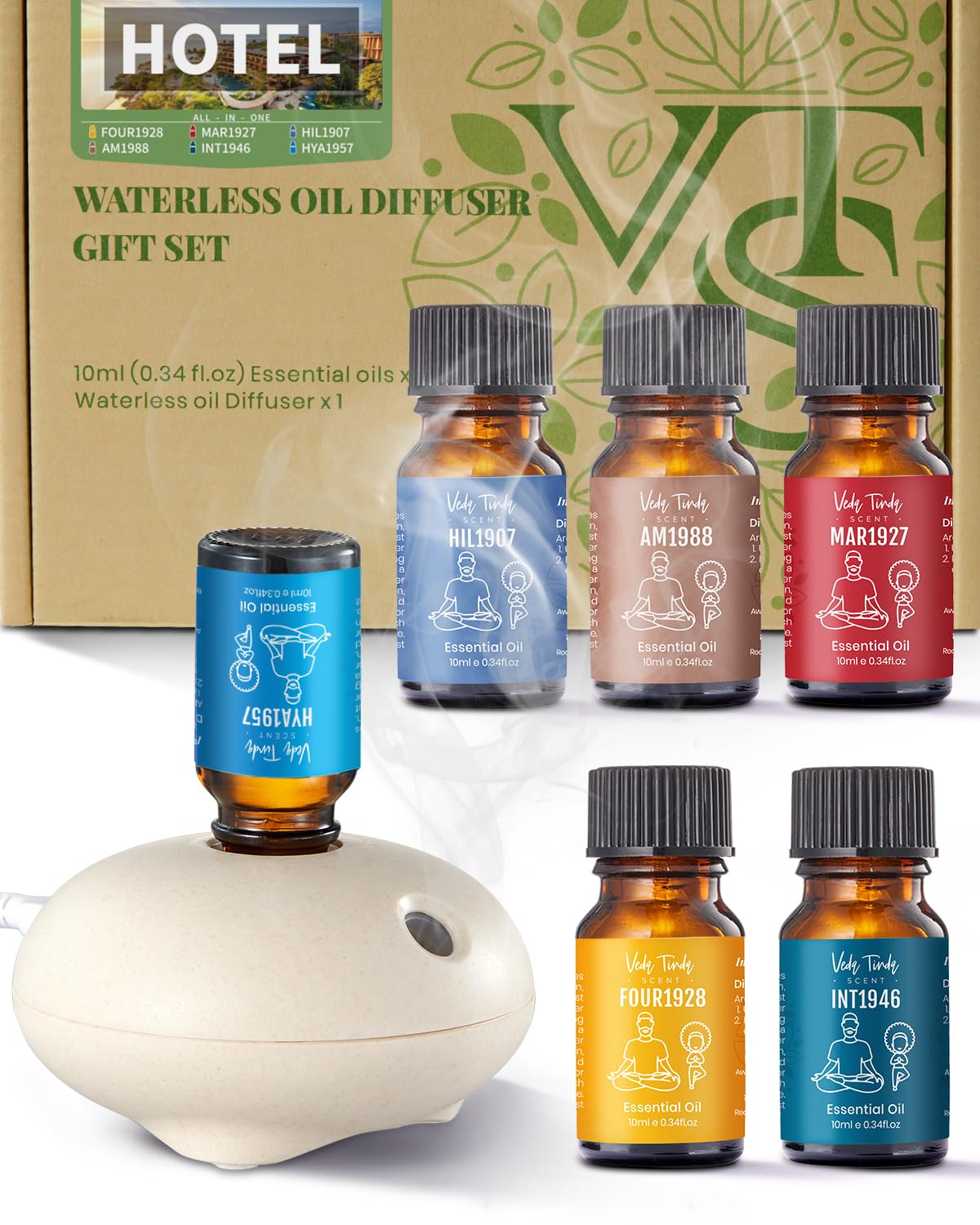 VEDA TINDA SCENT: difusor sin agua para ambientes lujosos en casa