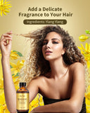VEDA TINDA SCENT cuero cabelludo sano, suave masaje con aceite capilar.