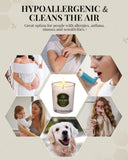 Veda Tinda Scent vela de abeja con fresia para un aroma floral.