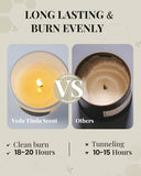 Veda Tinda Scent vela de lirio del agua para sensación fresca.