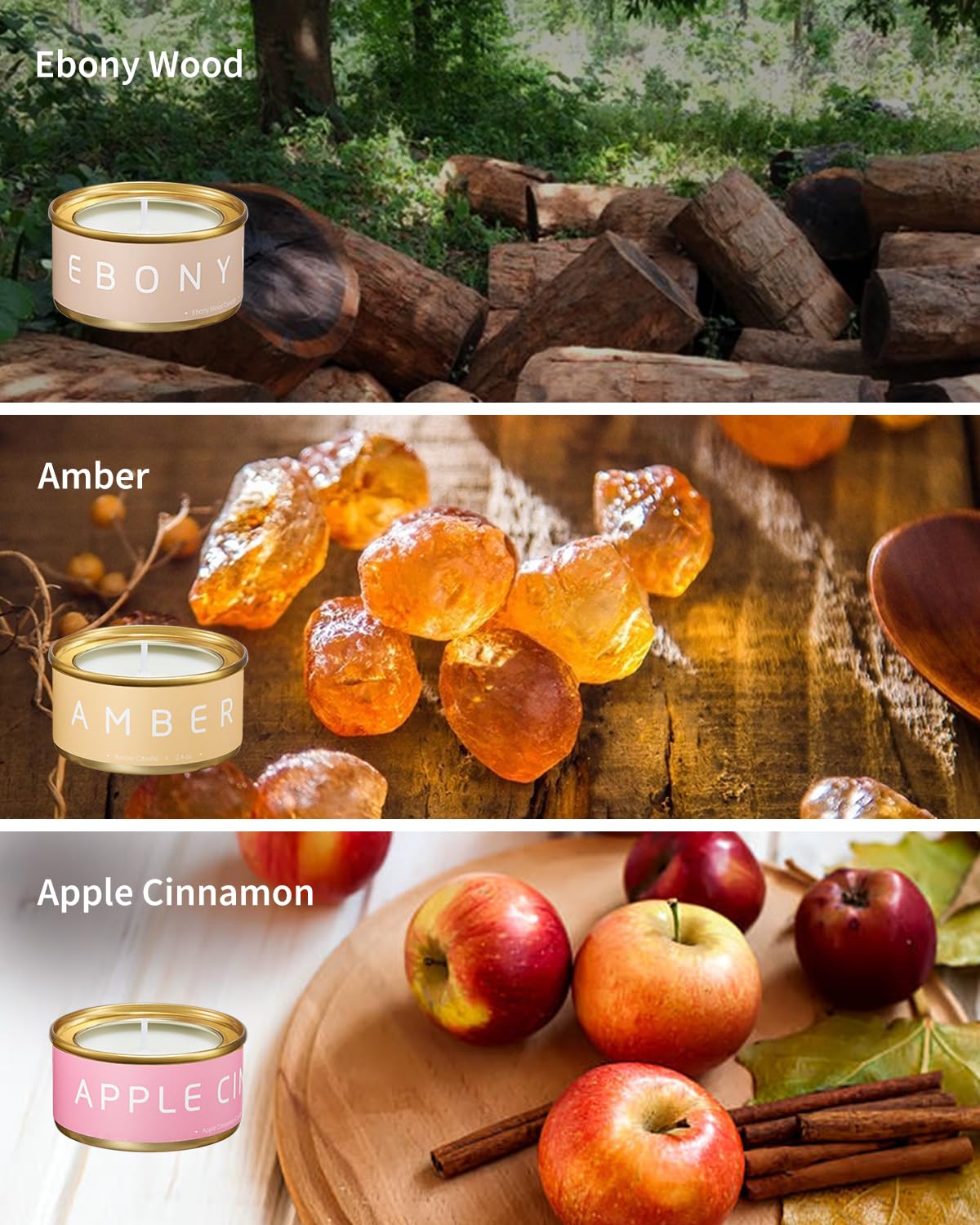 Veda Tinda Scent: aromaterapia Manzana Canela para hogares acogedores.
