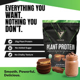 Mezcla cremosa de VEDGE Proteína Vegana para batidos matutinos