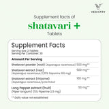 Vedistry Shatavari ingredientes naturales que respaldan la salud femenina
