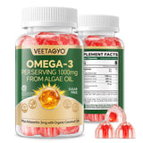 VEETAGYO gominolas veganas Omega 3 de doble capa para absorción