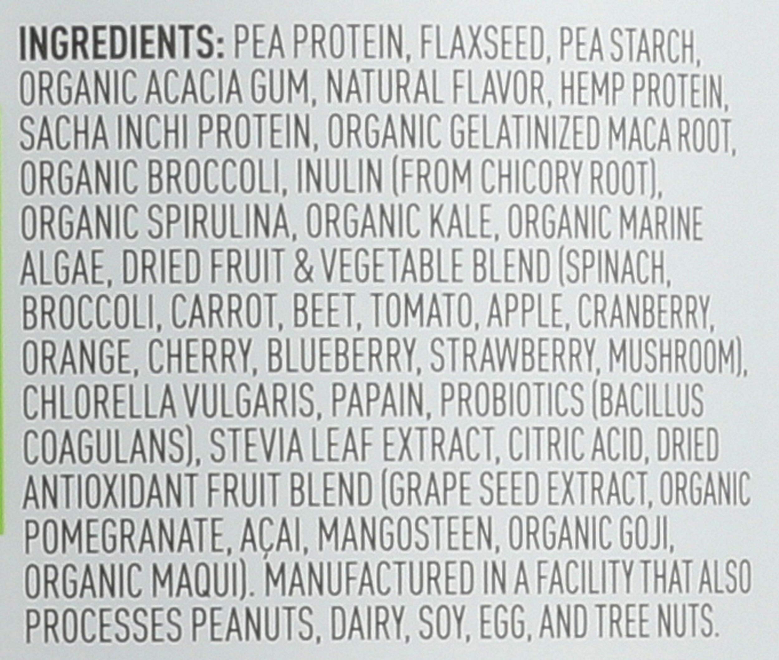 Proteína vegetal de Vega-One proveniente de guisante y cáñamo para una nutrición equilibrada.