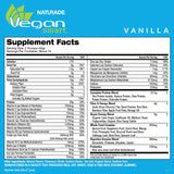 Vegansmart Naturade bote vanilla 22,75 oz con proteína y fibra