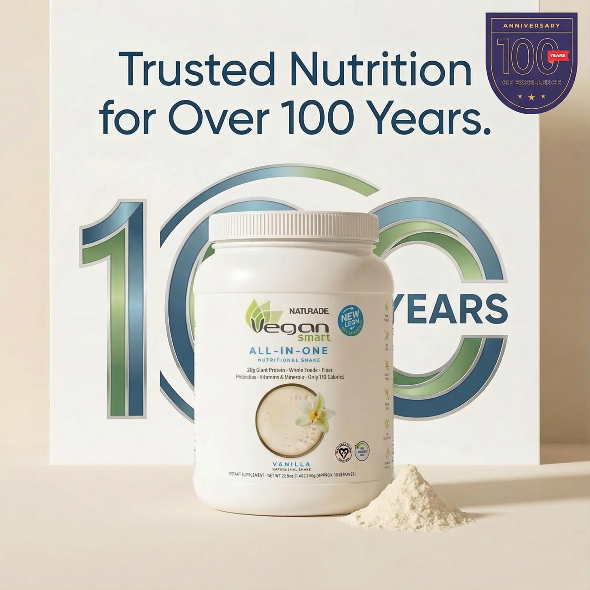 Vegansmart Naturade sabor vainilla para snack saludable diario