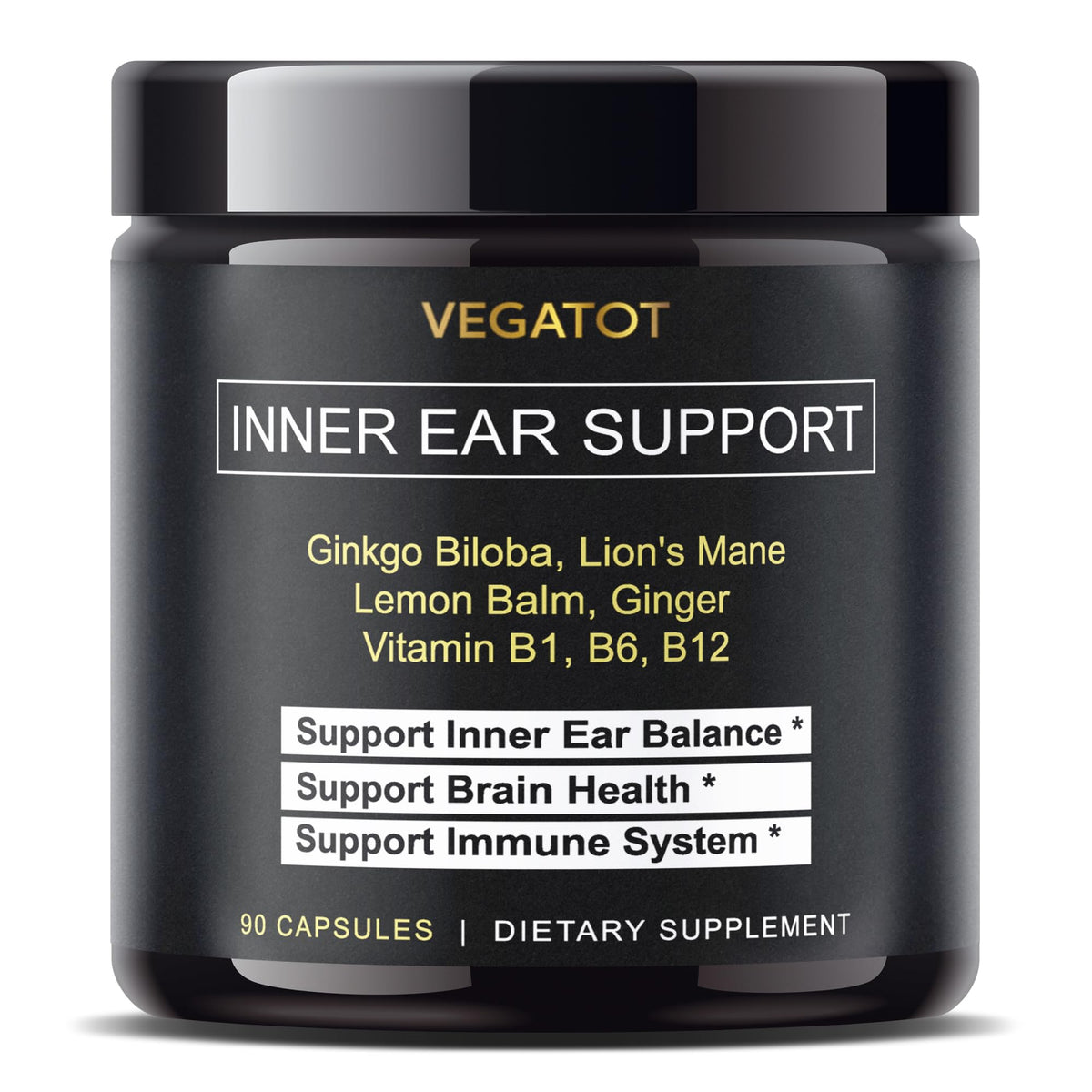 VEGATOT Vertigo: soporte cápsula para equilibrio diario y bienestar.
