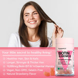 Imagen de ingredientes: biotina, vitaminas y zinc para uñas.