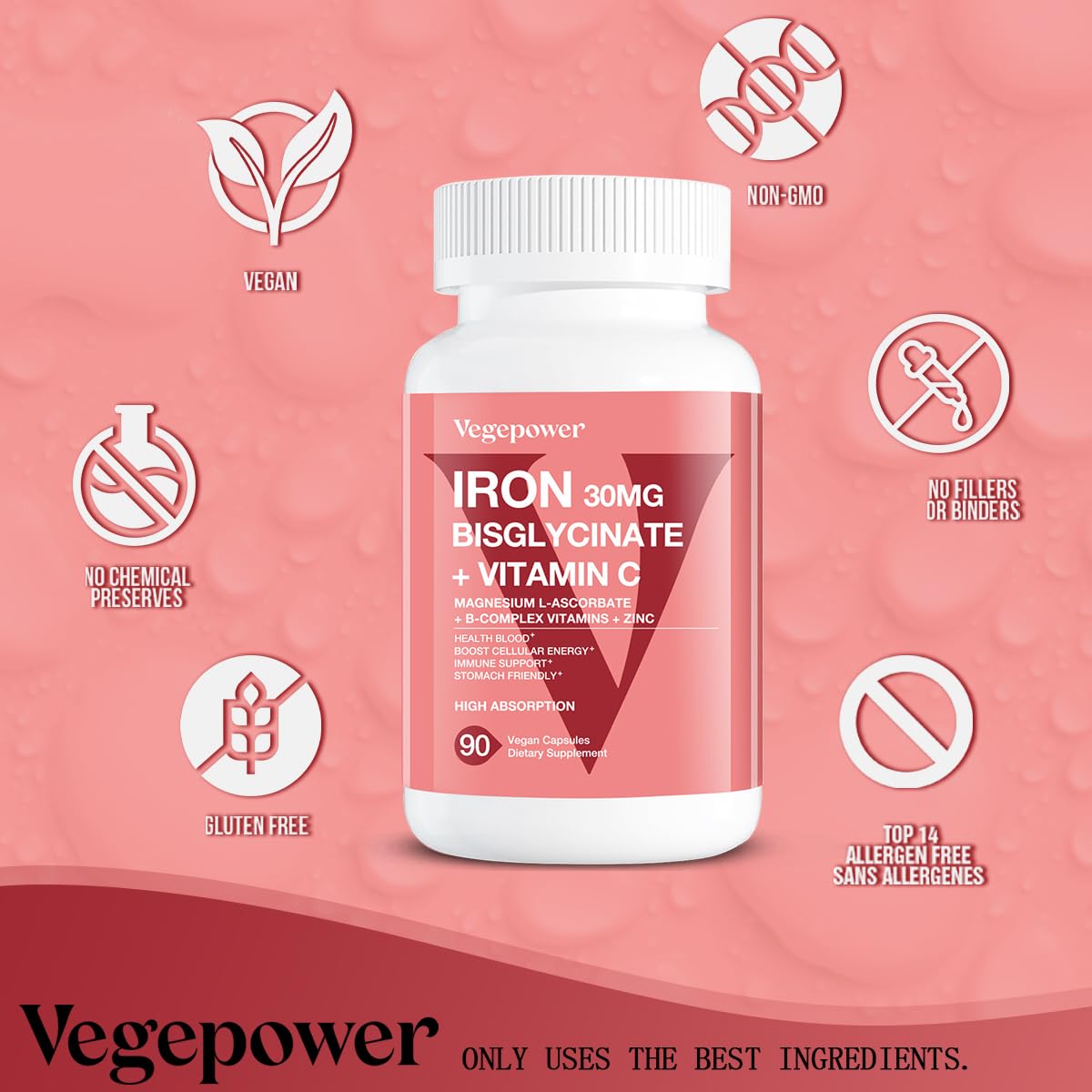 VEGEPOWER Uso diario - ideal para mujeres y hombres activos.