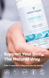 VEGETOLOGY Omega 3 beneficios para cerebro, ojos y corazón