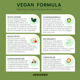 Vegseed Immunity Greens, batido verde para energía y bienestar
