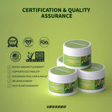 Vegseed Immunity Greens, sabor limón suave para batidos