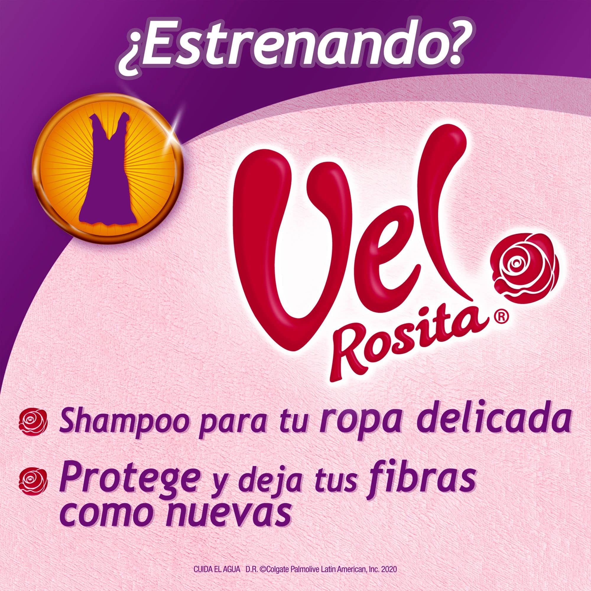 Vel Rosita Detergente Delicada, ropa lavada: prendas limpias con cuidado de fibras.