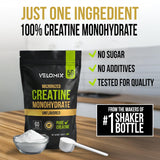 Velomix creatina monohidratada sin sabor para bebidas