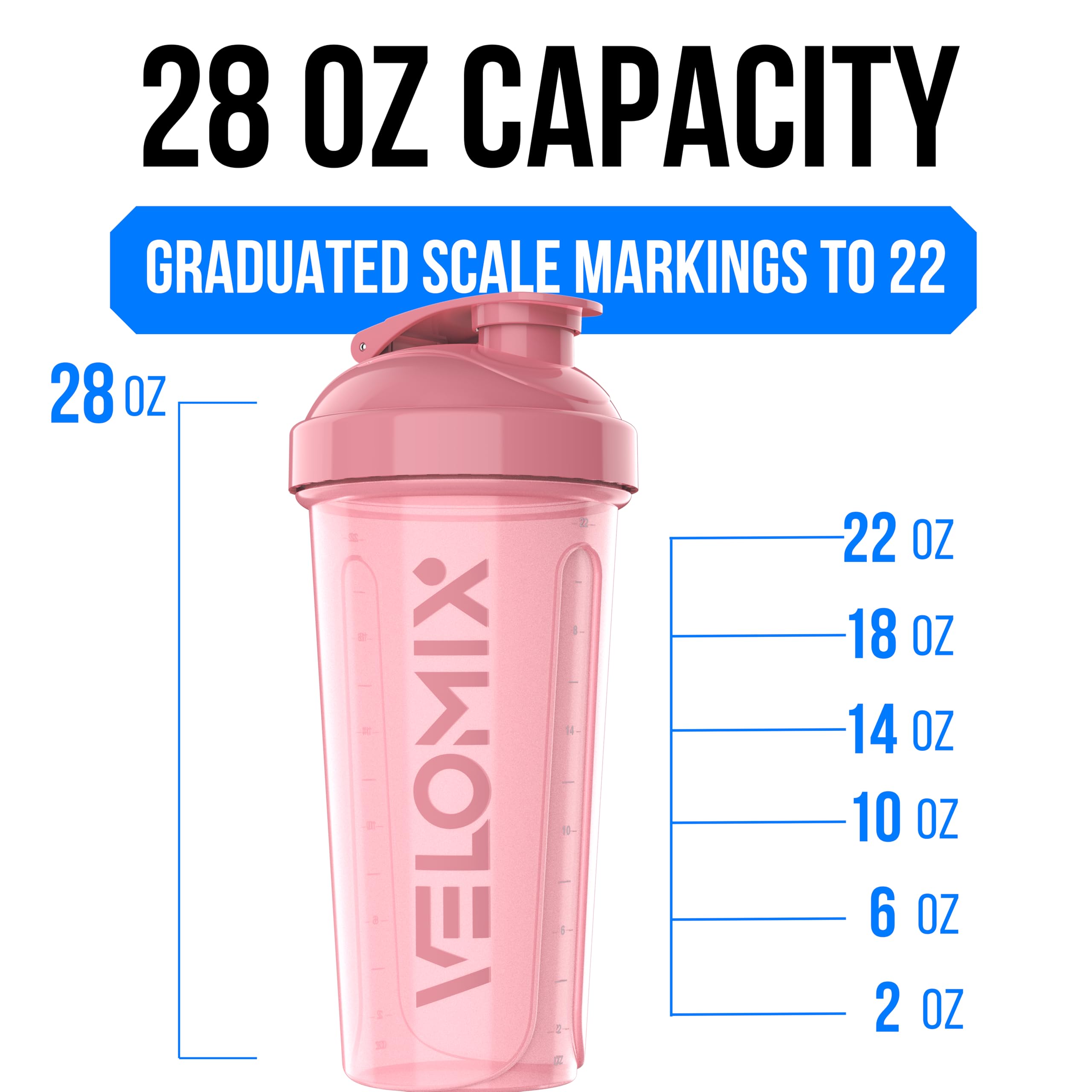 Velomix diseño sencillo para limpieza rápida.