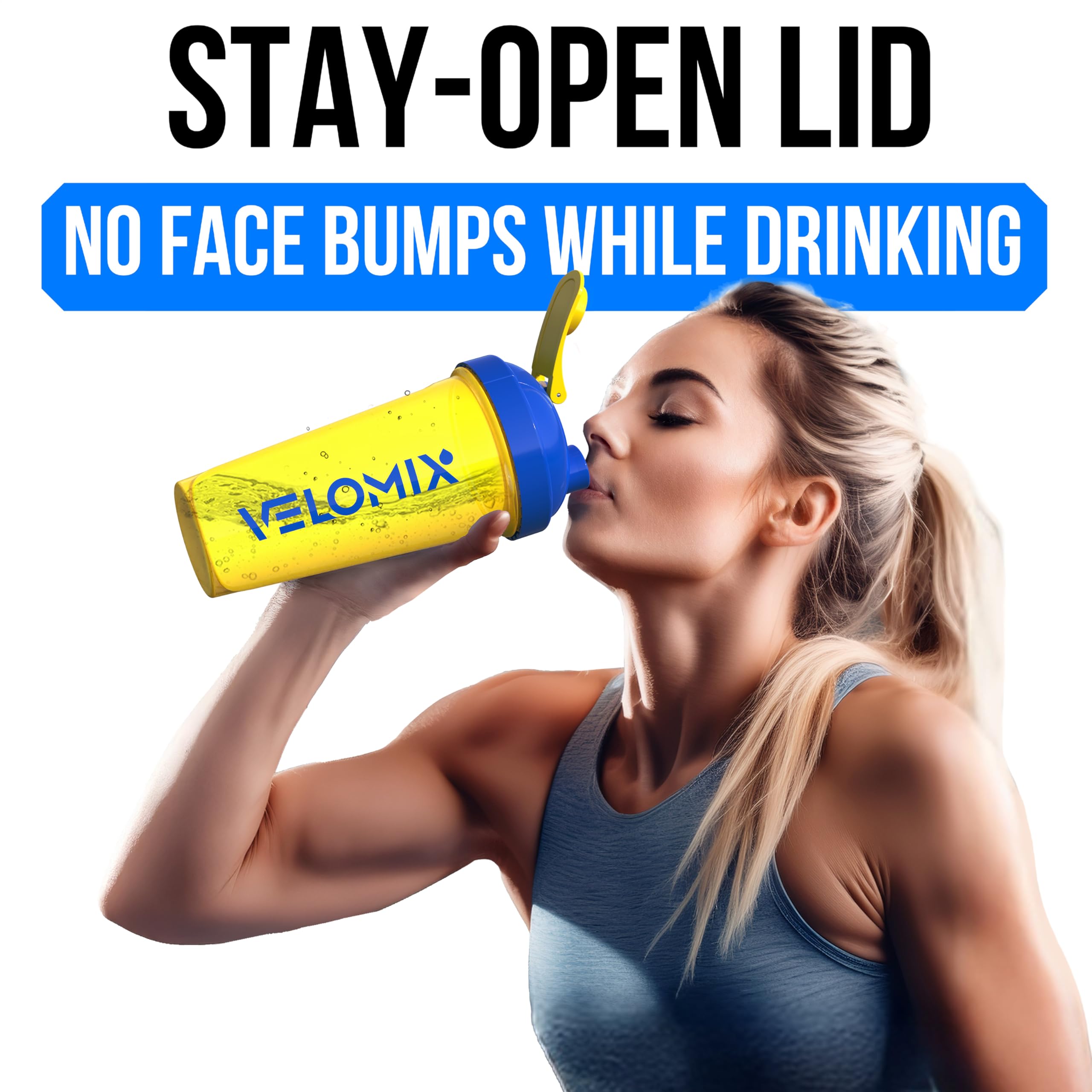 Velomix limpieza rápida, lista para la próxima bebida en minutos.