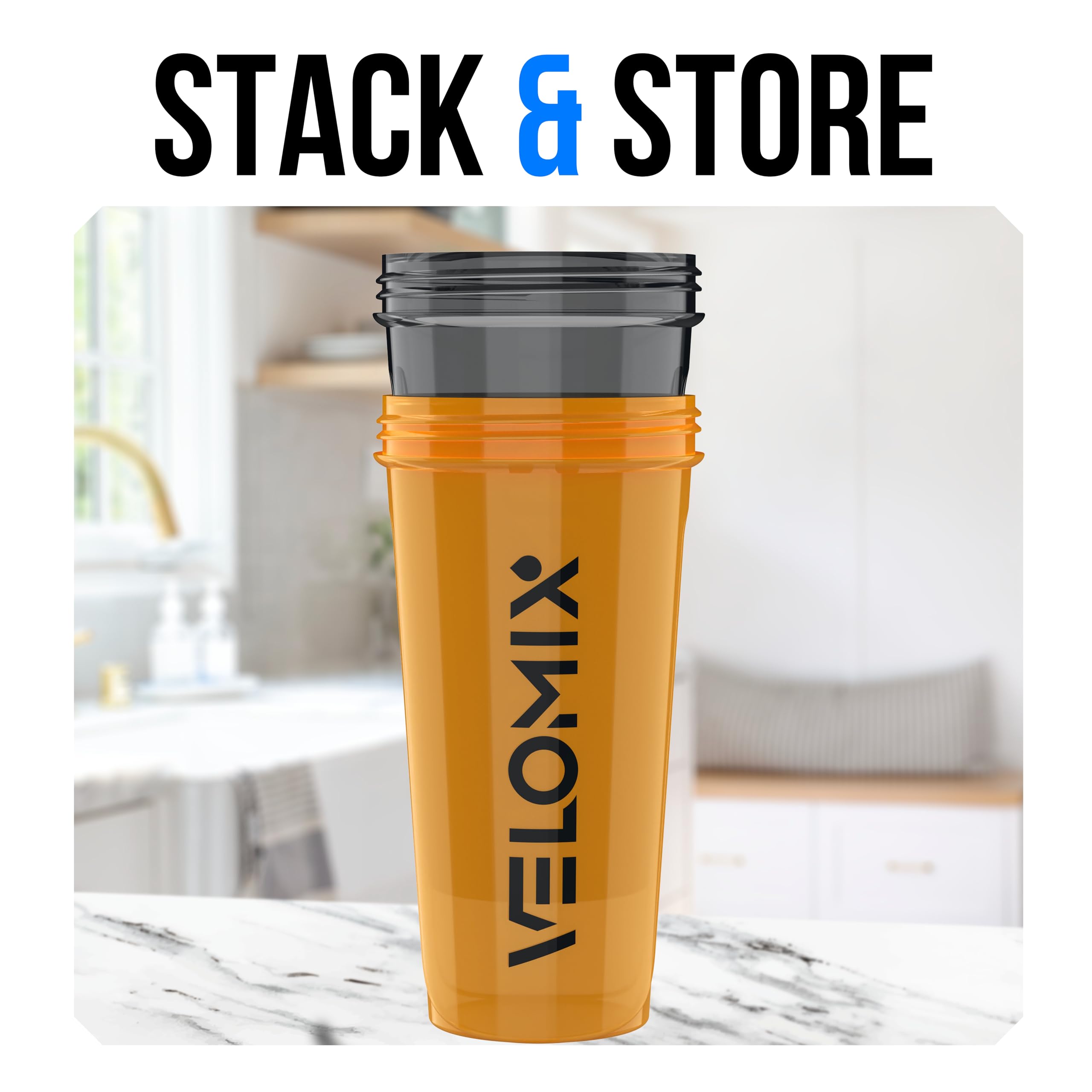 VELOMIX pack doble, ahorro al comprar dos botellas para proteínas.