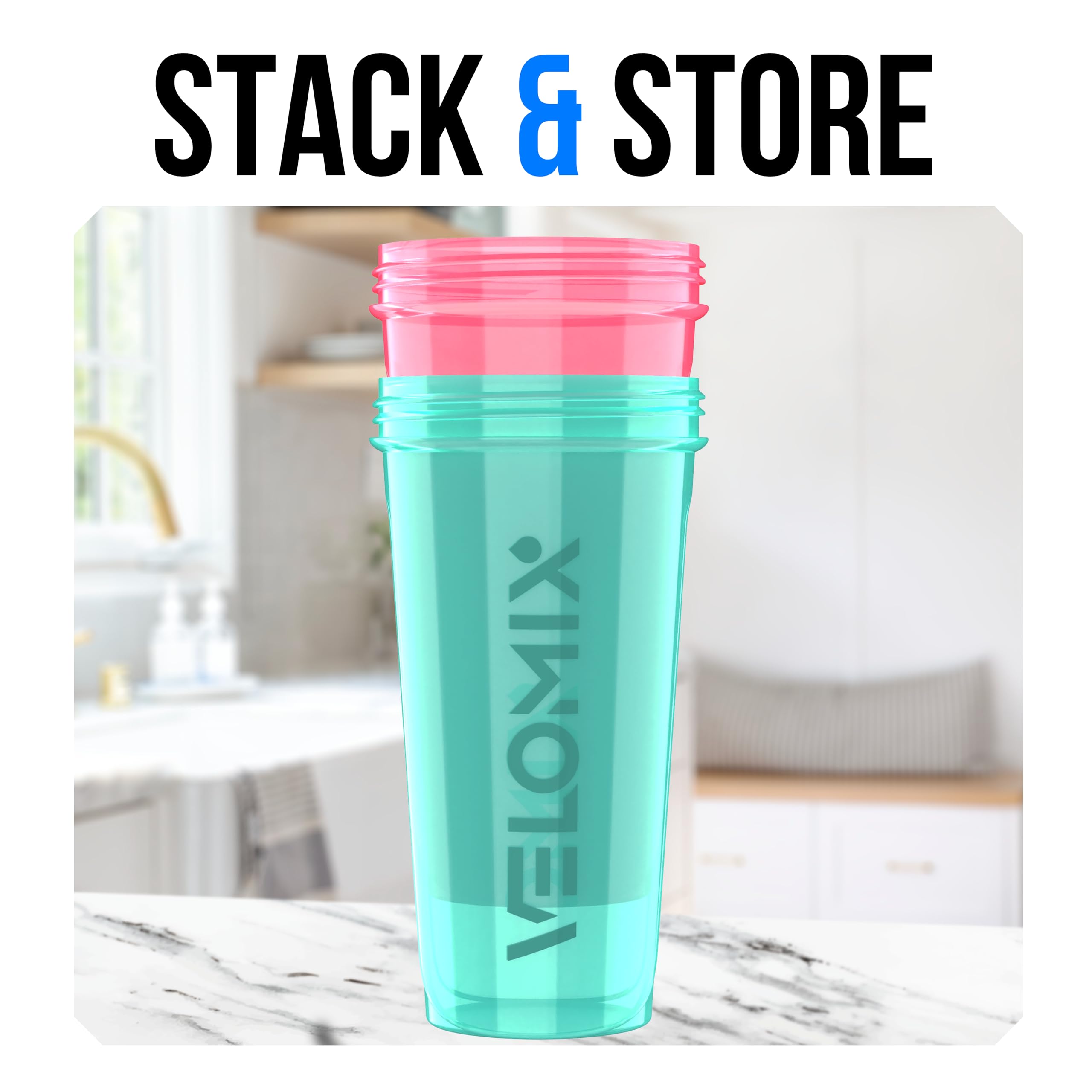 velomix sistema anti-derrame para proteina, confianza en movimiento.