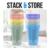 Velomix tonos pastel suaves se integran con estilo de gym.