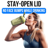 Velomix uso diario en gimnasio y casa para bebidas rápidas y prácticas.